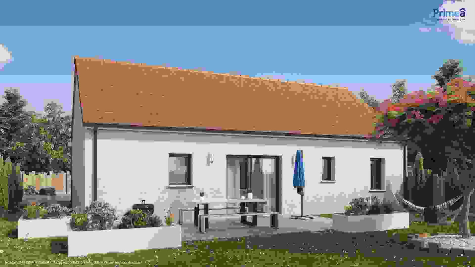 Maison neuve à Fontaine-Française avec 3 chambres sur terrain de 633m2 / image 3