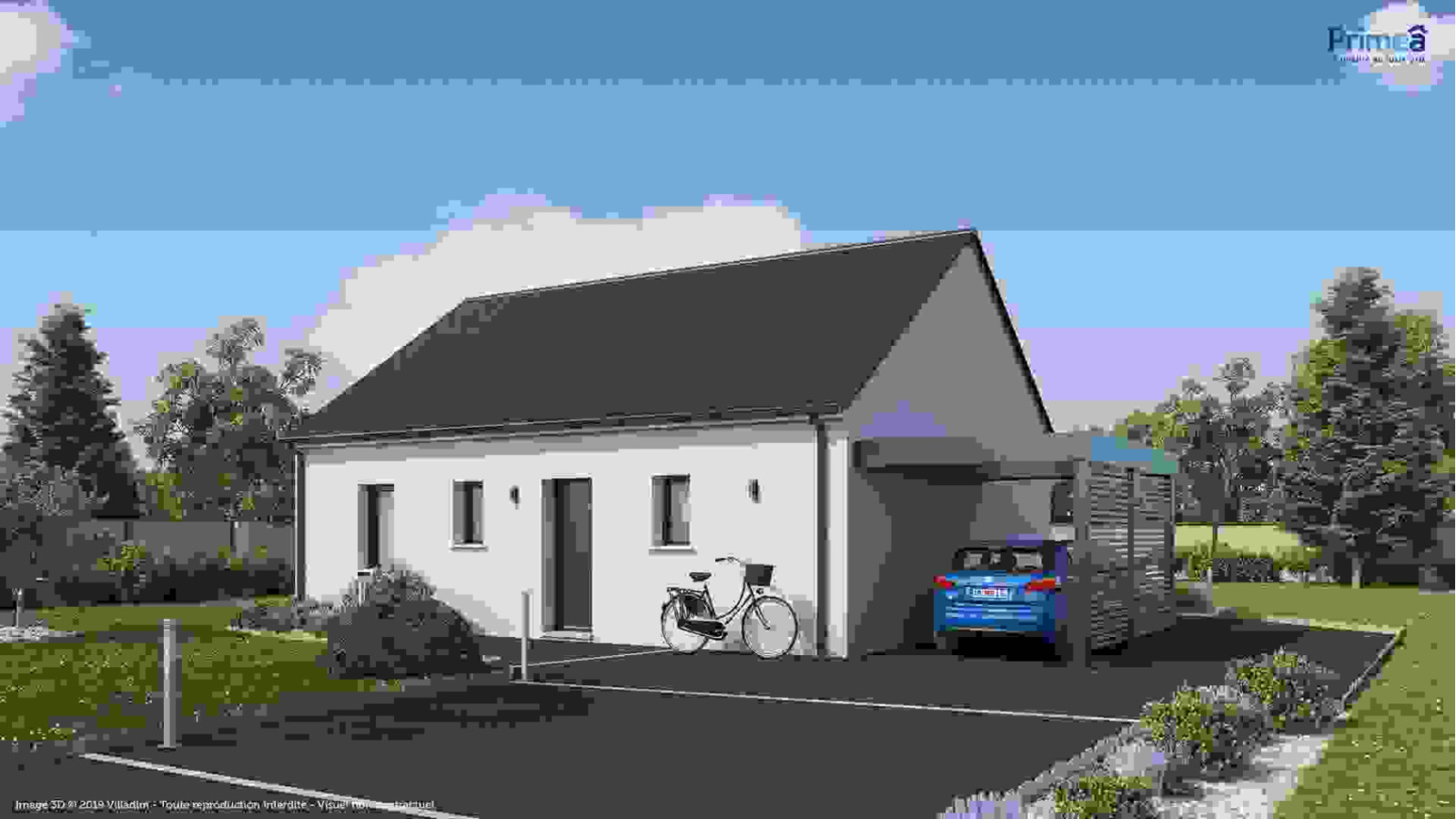 Maison neuve à Achères-la-Forêt avec 2 chambres sur terrain de 1160m2 / image 2