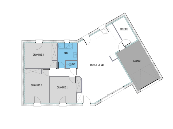Plan (maison 950)