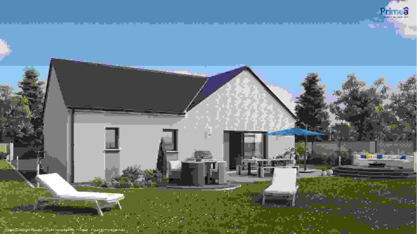 Maison neuve à Abilly avec 2 chambres sur terrain de 1001m2 - image 2