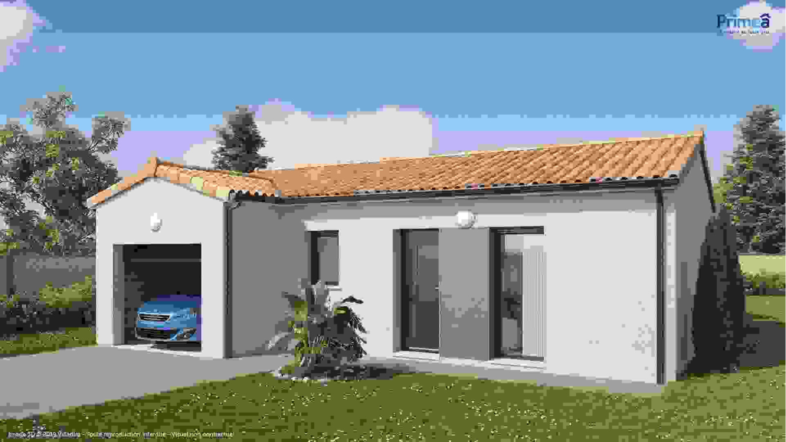 Maison neuve à Abzac avec 3 chambres sur terrain de 5666m2 / image 3