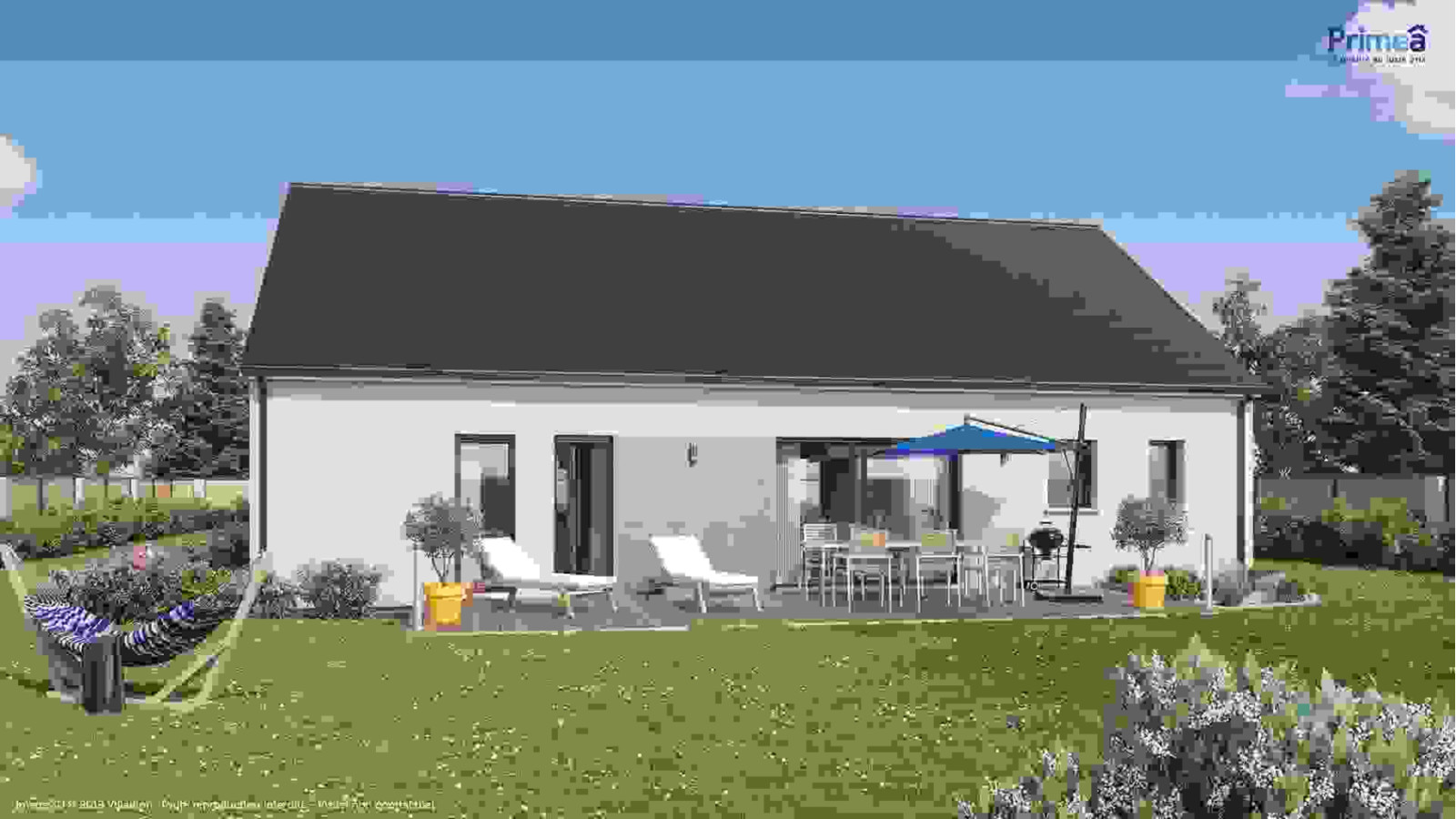 Maison neuve à Abbaretz avec 4 chambres sur terrain de 472m2 / image 3