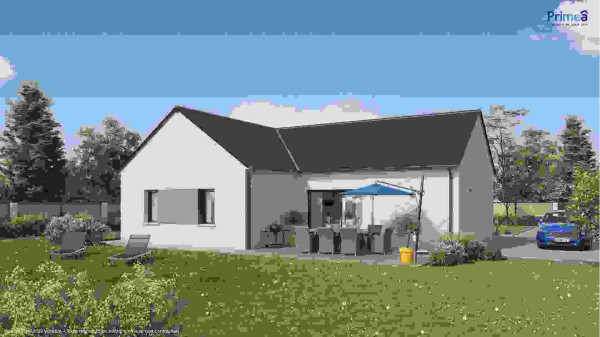 Maison neuve à Magny-sur-Tille avec 3 chambres sur terrain de 510m2 - image 1