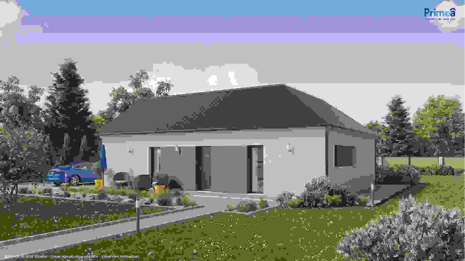 Maison neuve à Magny-sur-Tille avec 3 chambres sur terrain de 510m2 / image 3