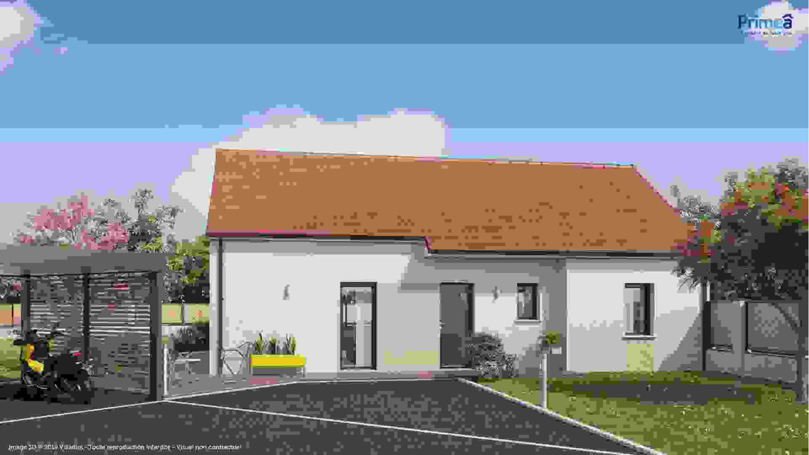 Maison neuve à Fontaine-Française avec 3 chambres sur terrain de 633m2 / image 2