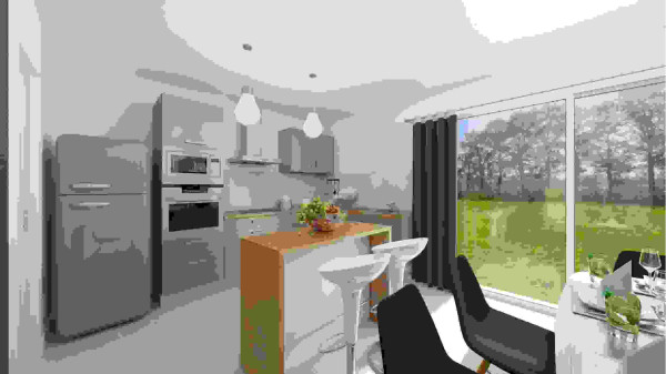 Maison neuve à Fontaine-Française avec 3 chambres sur terrain de 633m2 - image 3